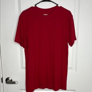 Goodfellow & Co Red Short Sleeve Tee